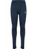 Hummel Leggings "Mix Mid Waist Tights" in Schwarz