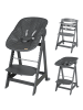 roba Treppenhochstuhl 'Born Up' Set 2in1 - Hochstuhl mit Liegefunktion - ab Geburt