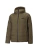 Puma Bodywear M ESSENTIALS HOODED PADDED JACKET in Oliv