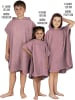 normani Badeponcho aus Bio-Baumwolle für Kinder in Rosa