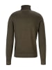 Replay Rollkragenpullover Wool Blend Fast Dyed - 12 Gg in grün