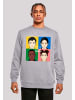 F4NT4STIC Sweatshirt Sex Education Blur Cover Netflix TV Series in grau meliert