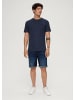 s.Oliver T-Shirt kurzarm in Blau