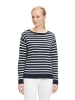 Betty Barclay Basic-Strickpullover mit Ringel in Patch Dark Blue/Cream