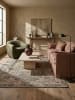 KADIMA DESIGN Jute-Teppich Naturfaser DEEPE Boho Traditionell Wohnzimmer