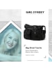 Bag Street Schultertasche Nylon schwarz ca. 32cm