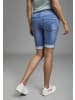 Kangaroos Jogg-Jeansbermudas in light blue used