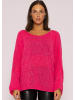 SASSYCLASSY Oversize Strick-Pullover in Pink