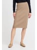 b. young BYMMORLA PENCIL SKIRT - KNIT Slim fit in Sepia Tint Melange