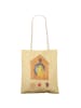 Mr. & Mrs. Panda Tote Bag Vogel Haus ohne Spruch in Gelb Pastell