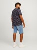 JACK & JONES PLUS Regular Fit Shorts in Blue Denim 1