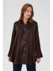 CULTURE Langarm - Hemd CUmollie Loose fit in Coffee Bean