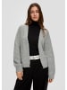 QS Strickjacke in 9400_grau meliert