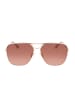 Victoria Beckham Sonnenbrille in Gold
