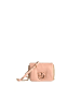 Pinko Damen Umhängetasche, Bag Baby Love Click Puff Crossbody in Pink