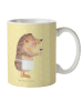 Mr. & Mrs. Panda Kindertasse Igel Wein ohne Spruch in Gelb Pastell