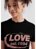 QS T-Shirt in 99D0_schwarz