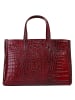 Cluty Handtasche echt Leder in rot