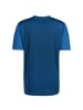 OUTFITTER Trainingsshirt OCEAN FABRICS TAHI in blau / weiß