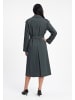 usha BLACK LABEL Women Coat in Grey