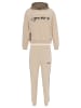 Tom Barron Trainingsanzug Women Regular Tracksuit With Embroidery Design in ecru