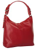 Samantha Look Handtasche echt Leder in rot