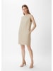 comma Kleid kurz in Beige