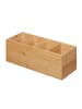 relaxdays Ordnungsbox in Natur - (B)35 x (H)12 x (T)14 cm