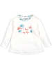 Nini Babylangarmshirt Floral in weiss