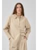My Essential Wardrobe Langarm - Hemd VittaMW Casual fit in Brown Rice W. Stripe