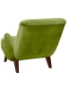 58 aufm Kessel Sessel Kajsa 71x80x101 Bezug Samtvelours Buche nussbaum/oliv