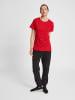 Hummel Hummel T-Shirt S/S Hmlred Multisport Damen in TANGO RED