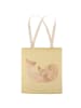 Mr. & Mrs. Panda Tote Bag Robbe Liegen ohne Spruch in Gelb Pastell