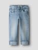 name it Jeans NMFROSE STRAIGHT FOLD JEANS 4224-AZ in light blue denim