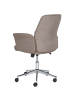 Beliani Bürostuhl RAVISHING in Braun - (W) 67 x (H) 93 x (L) 53 cm