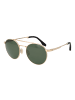Range Rover Männer Sonnenbrille Rund Gold