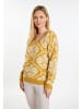 Albee Women Strickpullover in Curry Mehrfarbig