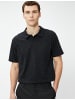 KOTON T-shirt in Schwarz