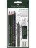 Faber-Castell Reisskohlestift Pitt Graphite Set Blisterkarte