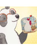 Mr. & Mrs. Panda Unterleger Einhorn Koffer Design ohne Spruch in Weiß