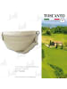 Toscanto Leder Gürteltasche Toscanto Tasche beige ca. 29cm