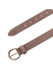 Tamaris Gürtel Leder in dunkeltaupe