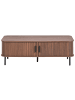 Beliani Couchtisch BRADLEY in Braun/Schwarz - (W) 60 x (H) 41 x (L) 120 cm