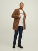 Jack & Jones Basic Sweater Langarm Shirt Rundhals Pullover JORCLEAN in Sand