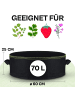 Praknu Hochbeet Pflanzsack Groß 3x 70L
