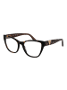 Guess Damen Optische Fassungen Katzenauge Braun