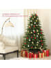 HOMCOM Weihnachtsbaum-Ø105 x 180H cm-Grün