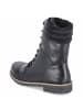 rieker Schnürstiefel in schwarz