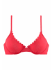 LASCANA Bügel-Bikini-Top in rot