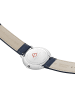 Mondaine Herrenuhr Doppio Blau Set mit 2 Bändern